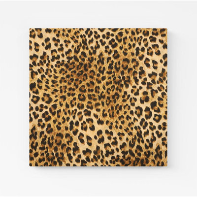 Wild Animal Pattern - Wrapped Canvas Print