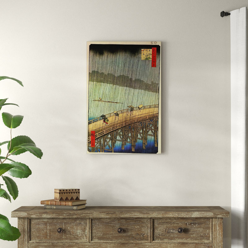 Hiroshige Utagawa - Wrapped Canvas Print
