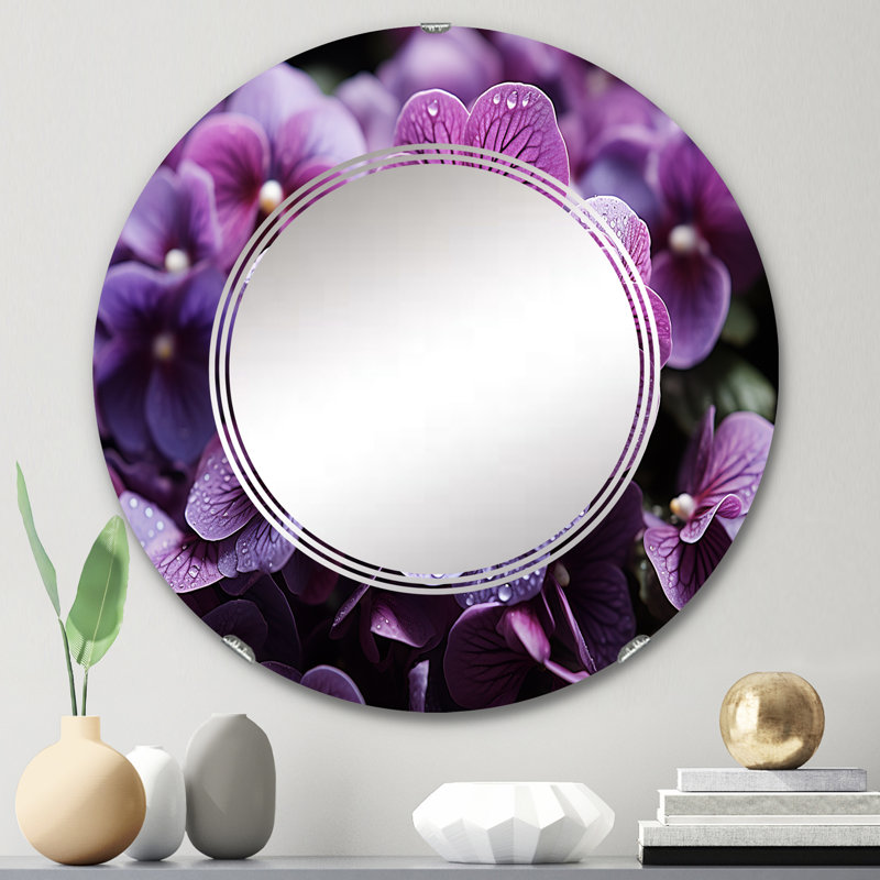 Circle Mirror, 24" x 24"
