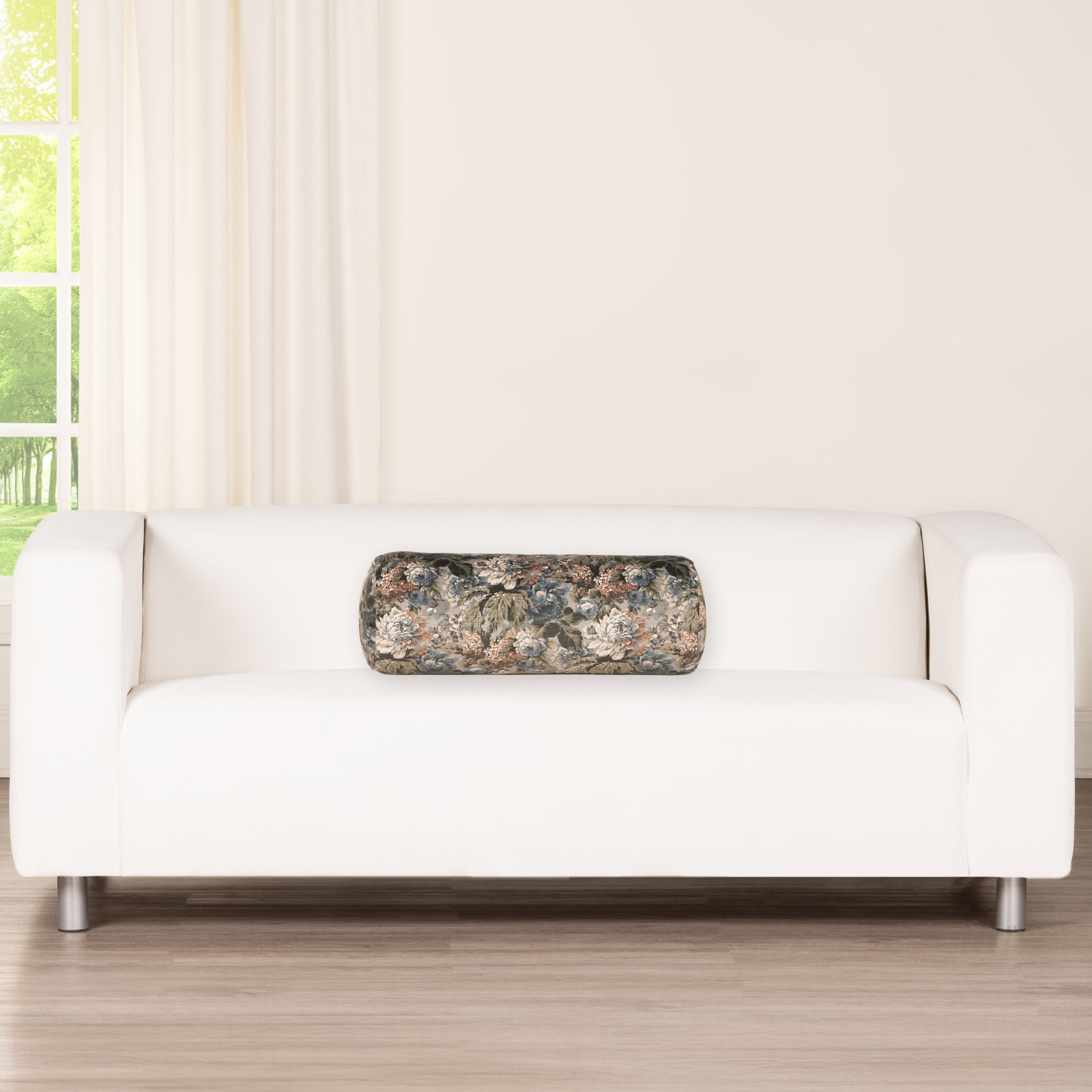 Olcott Throw Pillow, Polyester, Bolster 8"H x 21"W