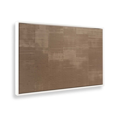Sienna Squares I Canvas Print