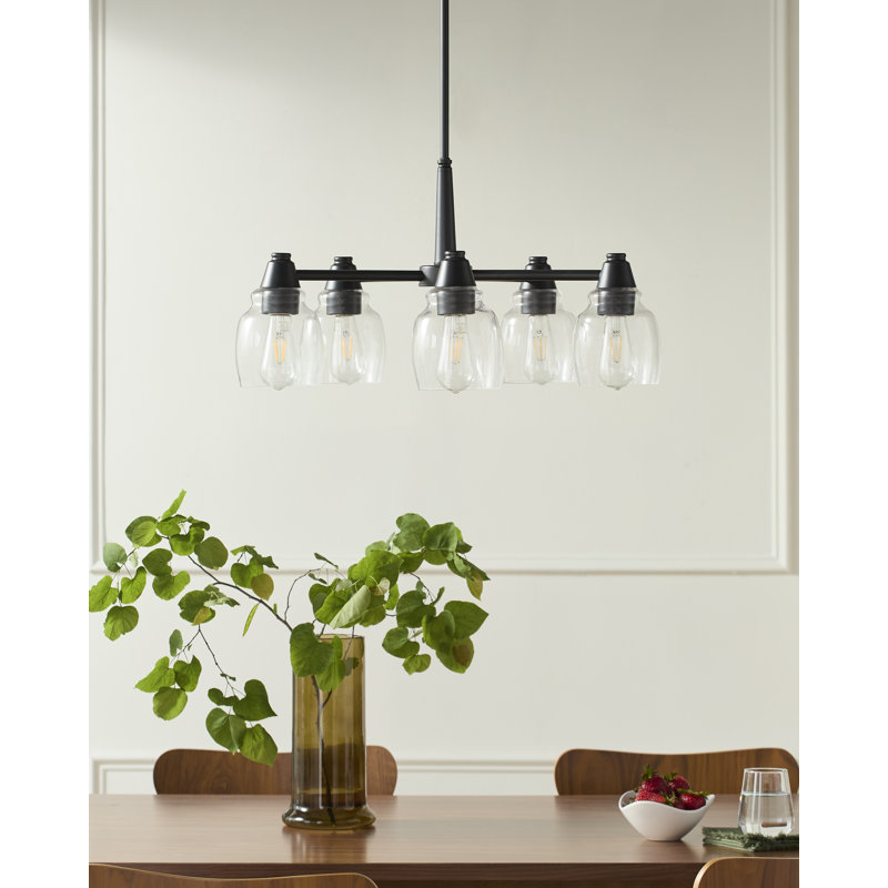 Lustre Lexanie, Noir mat