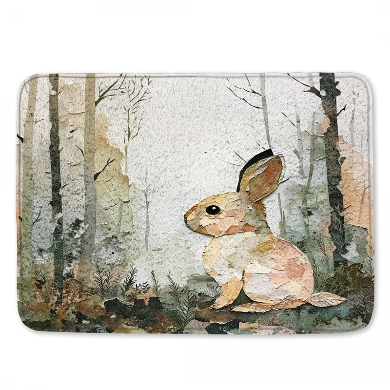 Tapis de bain Collage, L 24 po x L 17 po