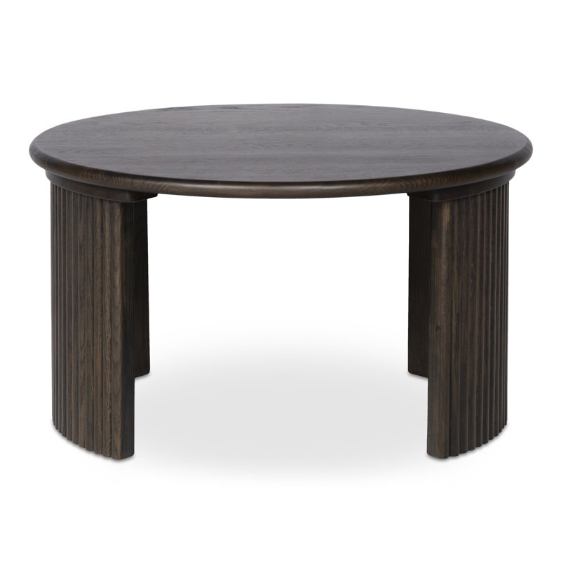 Penny Small Coffee Table Dark Brown, 15.75" H x 39" L x 39" W, Espresso