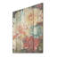 Maman sur la plage - Art sur bois de pin naturel-565803163