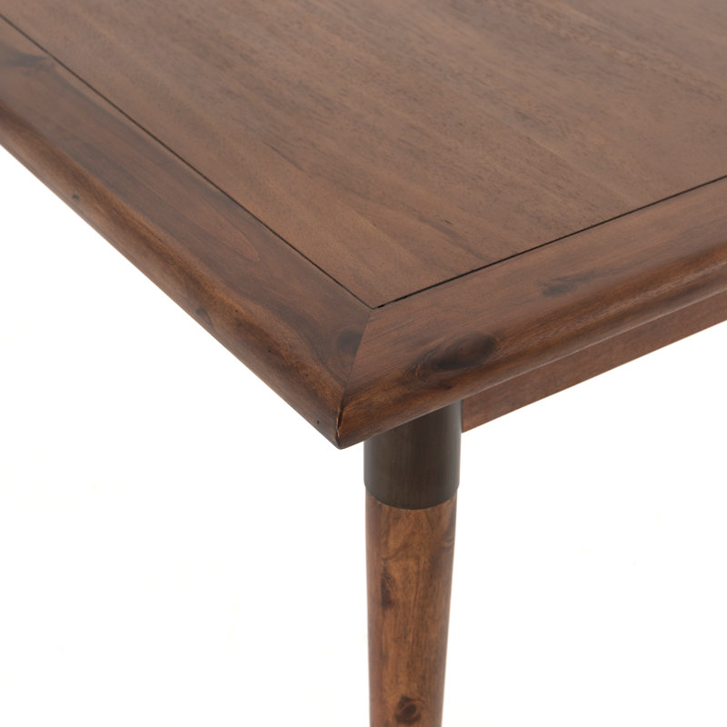 Harper Solid Wood Dining Table, Walnut
