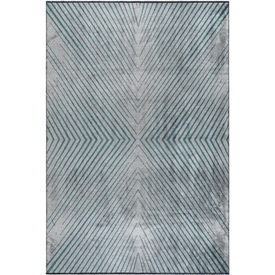 Tapis bleu sarcelle Rapture