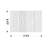 Bohemian Stripe Area Rug 5' x 7' for Nursery, Light Gray White