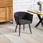Polyester Upholstered Metal Upholstered Back Accent-636635819