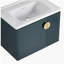 Meuble-lavabo de 28 po avec lavabo en céramique, pour petite salle de bain, meuble-lavabo avec porte-120102227-120102230