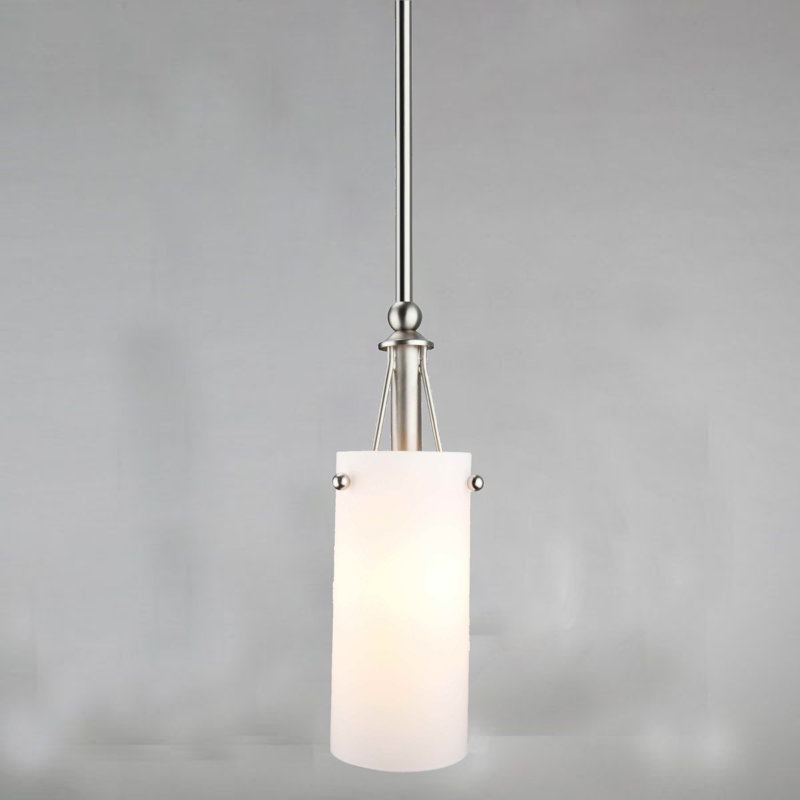 Luminaire suspendu à cylindre simple 1 lumières Runnells