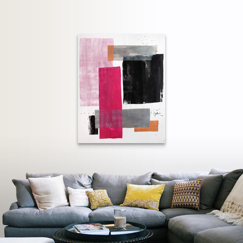 Impression sur toile, Toile tendue, H 45 po x l 36 po x P 1,25 po