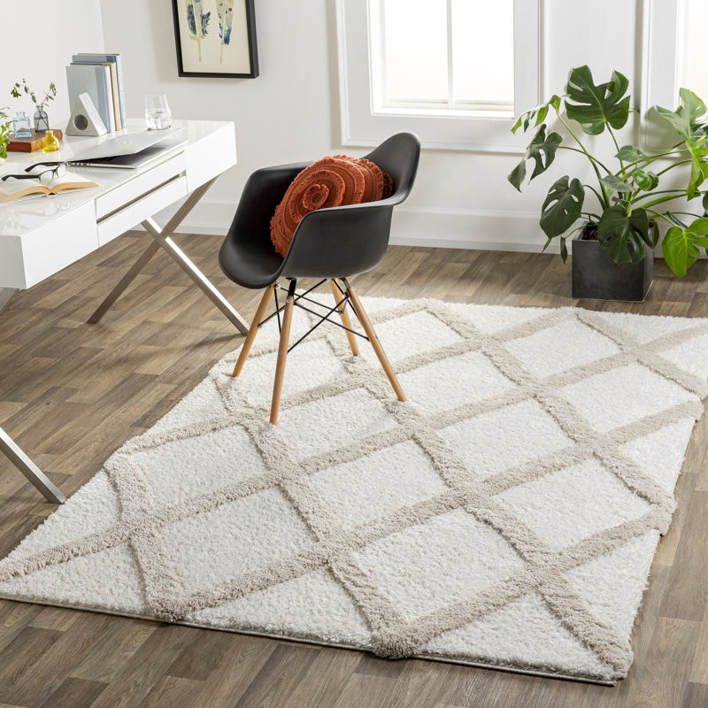 Turrell Machine Woven Indoor Area Rug, Rectangle 9'2" x 12'