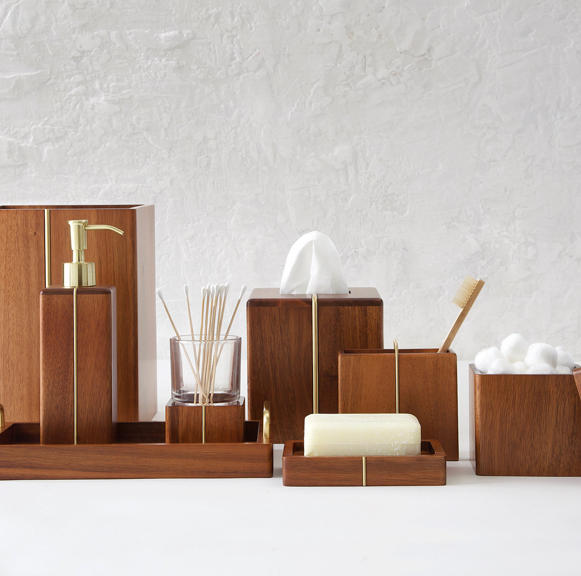 Earhart Wood Tissue Box Cover