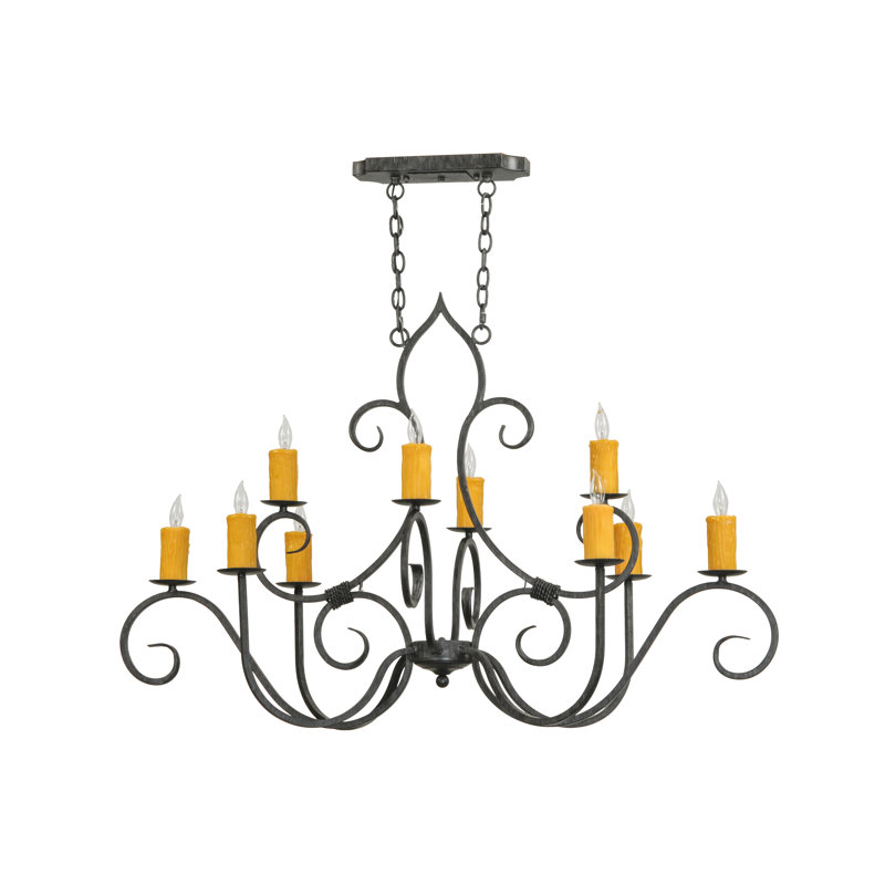 Lustree 10 lumières façon bougie classique/traditionnel Carwell