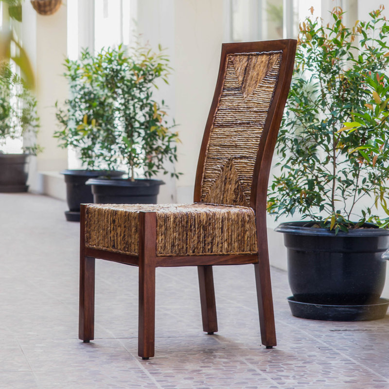 Chaise d'appoint en acajou Tontouta, 2