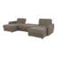 Modern U-shape  Corner Sofa with sleeping function-69378072