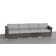Demarest Fully Assembled 122'' Wide Outdoor Wicker Patio Sofa