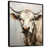 Black Floater Framed