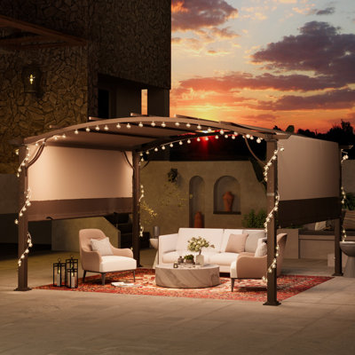 Aluminum Pergola with Canopy