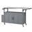 Portable Outdoor Cooking Island with Lockable Wheels-781611179