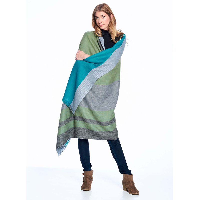 Hand Woven Throw Blanket, Weeping Willow