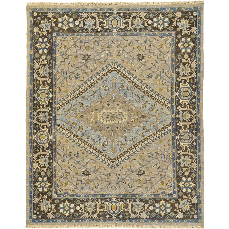 Fitzroy Wool Oriental Indoor Rug, Rectangle 2' x 3'