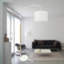 Maica 175cm White Arched Floor Lamp