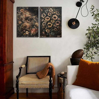 2 Piece Wrapped Canvas Print