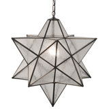 Luminaire suspendu 1 étoile Moravian Star