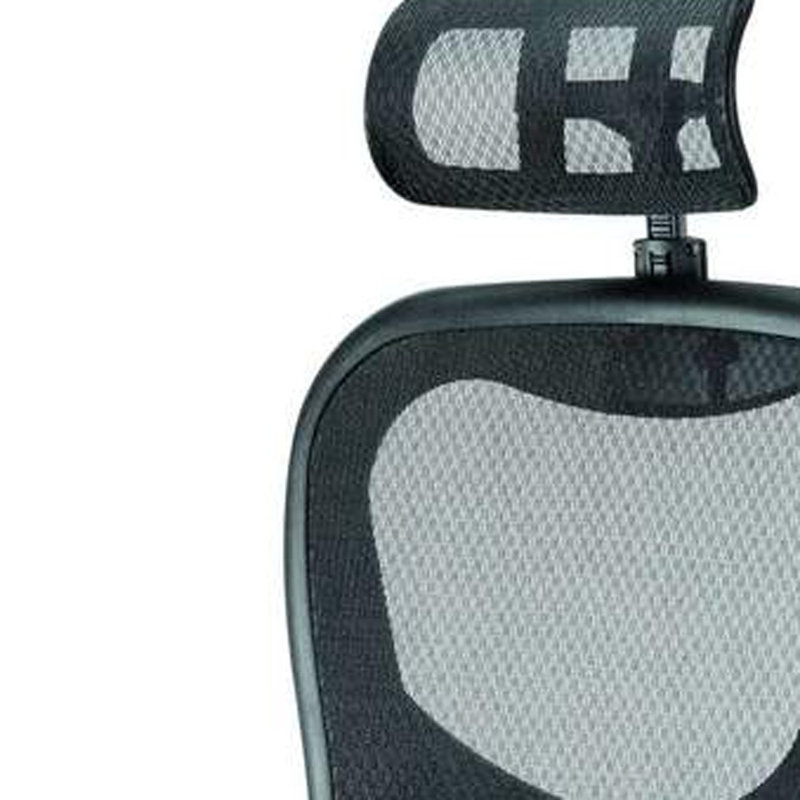 Fauteuil de direction noir réglable