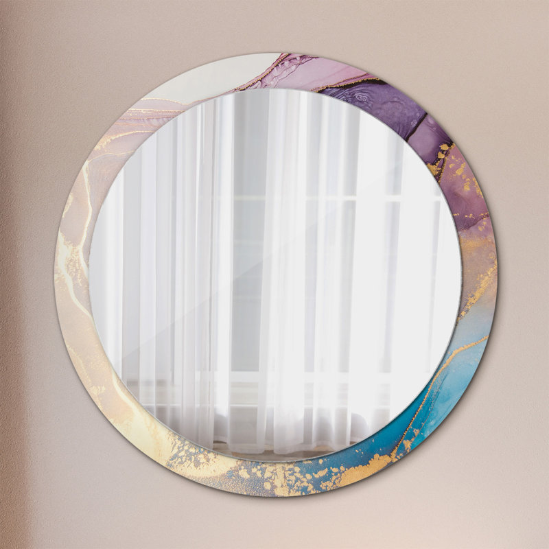 Huldar Glass Flat Wall Mirror
