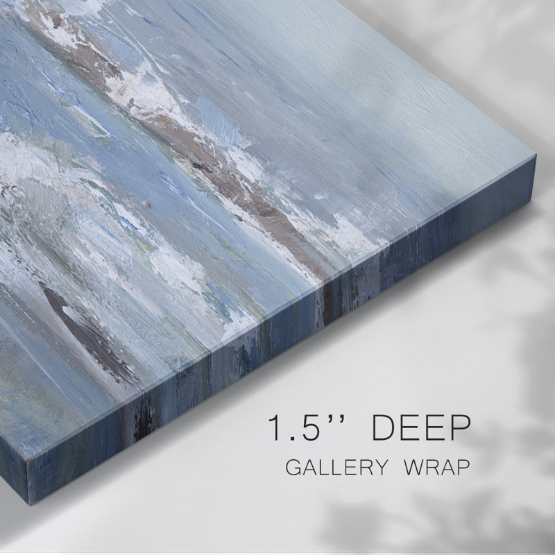 Toile tendue Overcast Tides II-Gallery, H 12 po x l 18 po