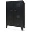 Evie Wardrobe Metal Industrial Style-42349980