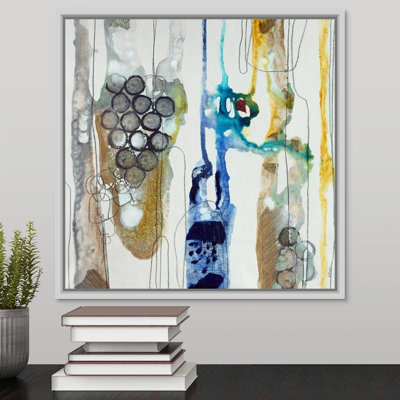 « botanique contour xiiiii », peinture sur toile