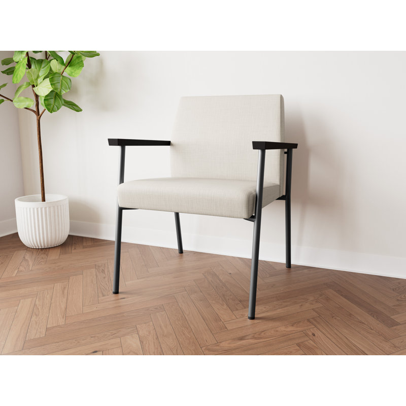Lesro Chaise d'invité Mystic, Plot Line neutre, Gris anthracite