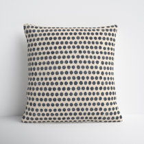 Giant Black and White Polka Dots, Throw Pillow by SpotsDotsPrints