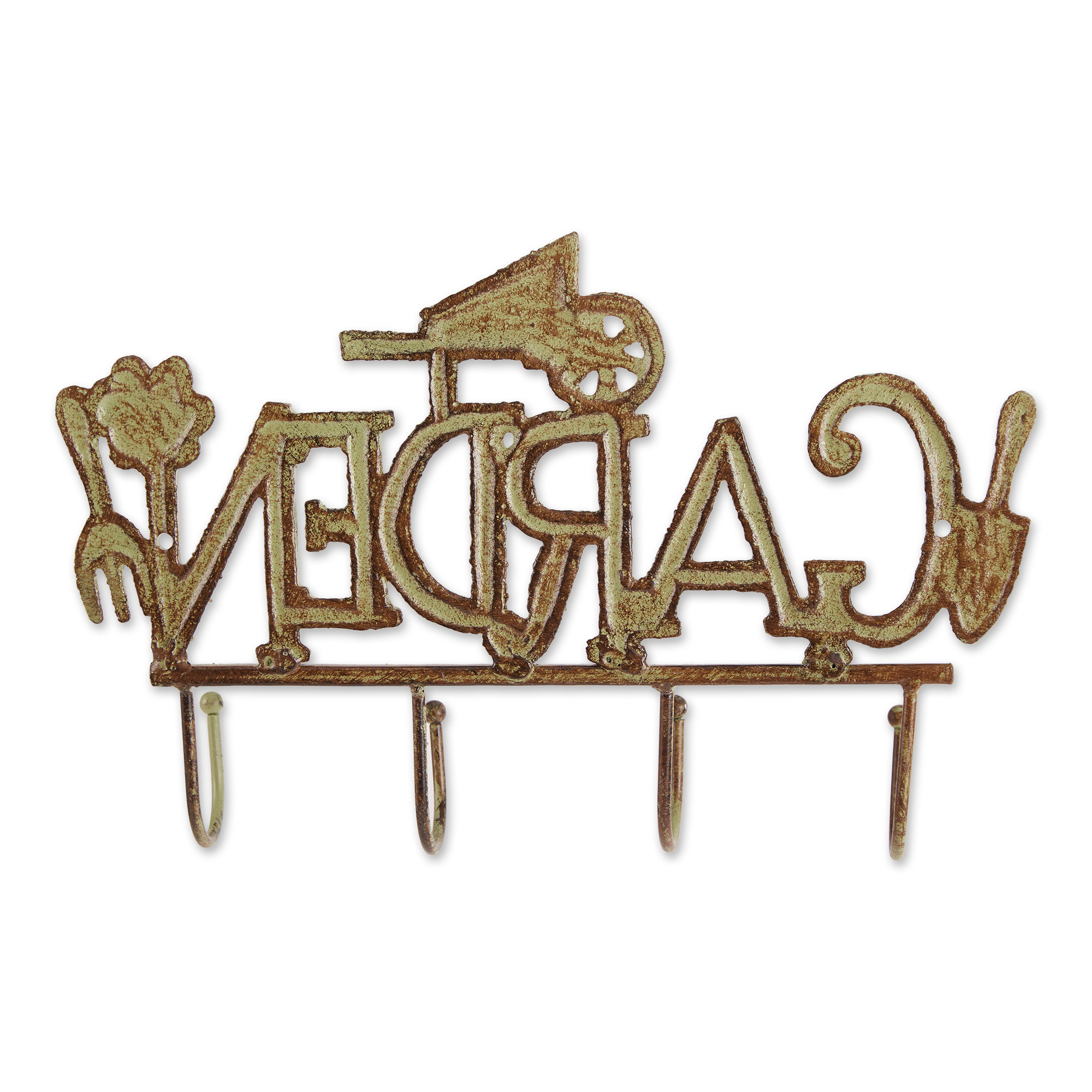 Rosalind Wheeler GARDEN CAST IRON WALL HOOK | Wayfair