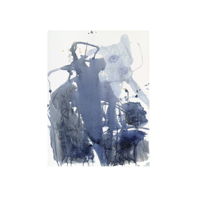 Zach Dryz " Watermarks III " by Zach Dryz, Glass Coat, 48" H x 36" W x 1.5" D