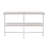 Unique Half-Moon Sofa Table With Sturdy Construction And Practical Design