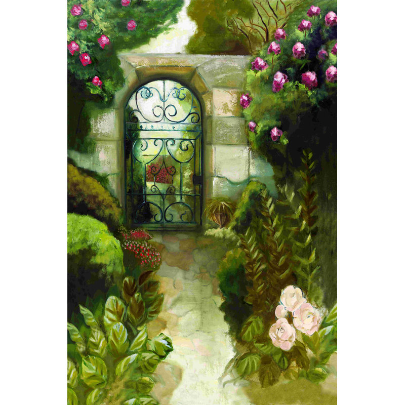 " Garden Path 2 ", 12" W x 18" H