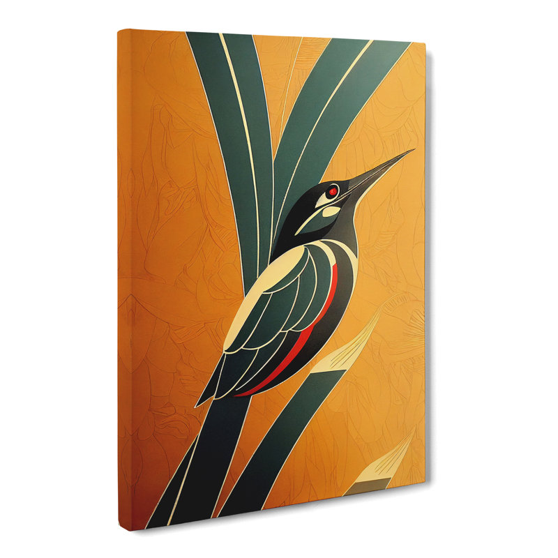 Antranigian Kingfisher Deco Vol.2 - Wrapped Canvas, 50cm H x 35cm W x 3cm D