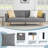Mayrelin Fabric 78.74'' Reception Sofa-444854331