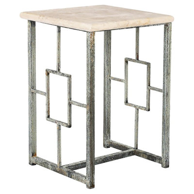 Plaza Stone Top End Table