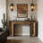 Dual-Tone Design Console Table(Only Including Coffee Table)