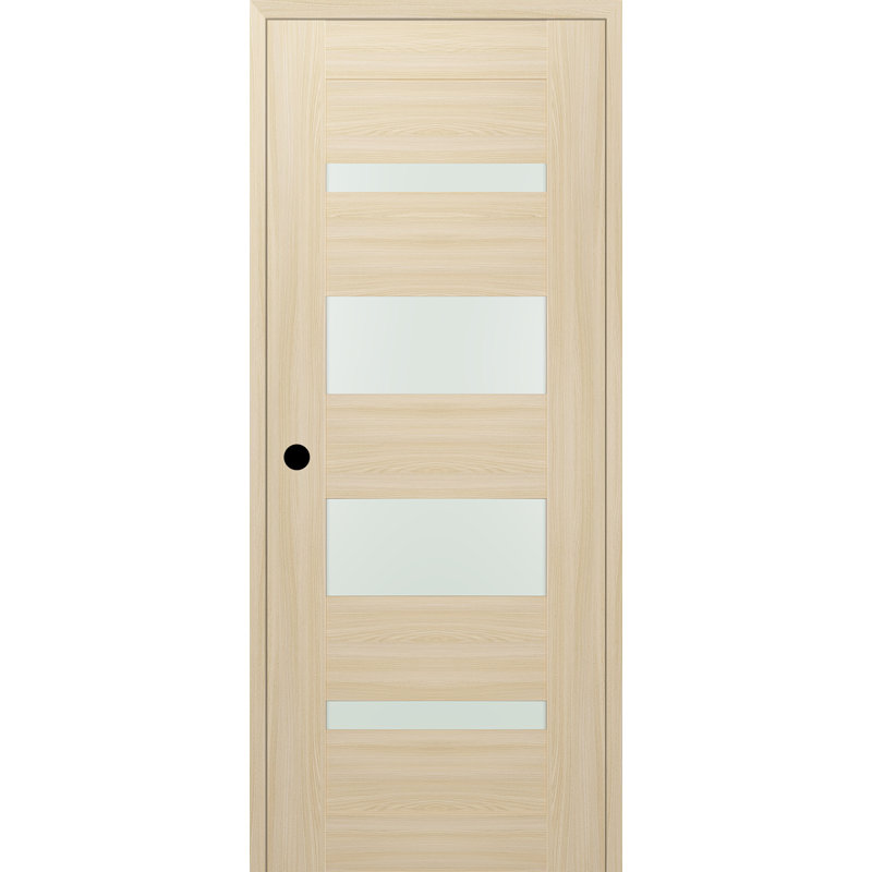 Porte battante intérieure Avon 07-01 DIY-FRIENDLY, 31,75 po x 95,24 po, Frêne de la loire, Droite