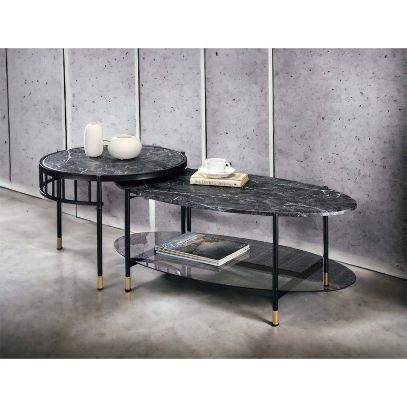 Ensemble de tables gigognes Silas, H 16 po x l 40 po x P 20 po