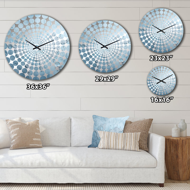 Erdek - Horloge murale carte du monde, Très grand