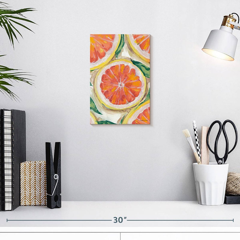 Yarlin Blood Orange, 12" H x 8" W