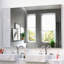 Miroir de salle de bain en aluminium